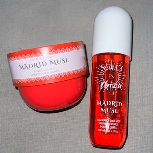 Solo En Ibiza Madrid Muse Body Cream and Fragrance Body Mist Set